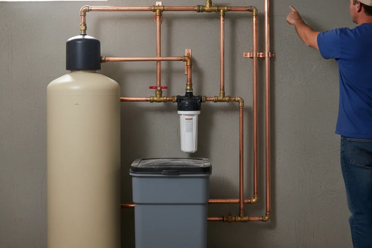 Whole-house water treatment system installed in Harwinton